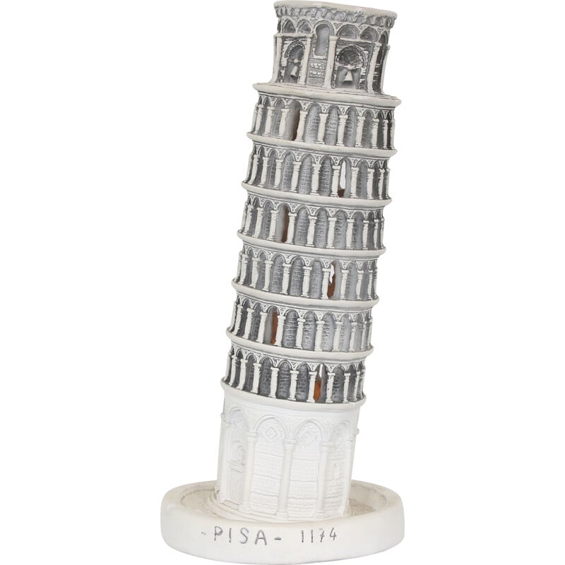 Lampada da tavolo vintage Torre di Pisa, Italia 1960