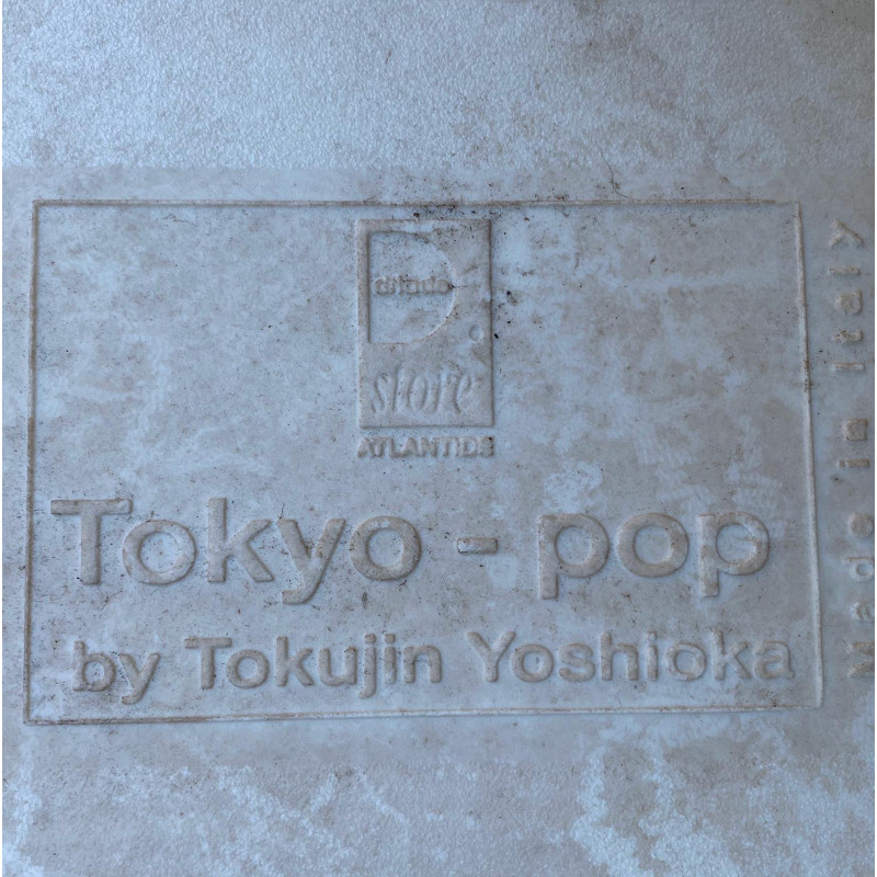 Cadeira "Tokyo Pop" vintage lounge em polietileno por Tokujin Yoshioka para Driade, 2000