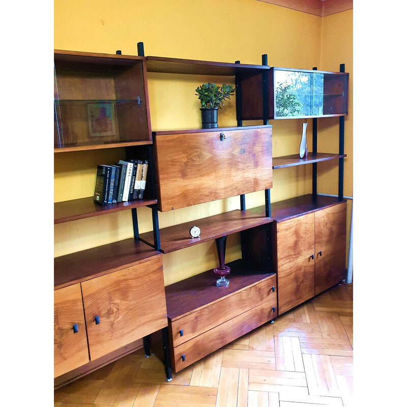 Vintage modular bookcase, Poland 1960s