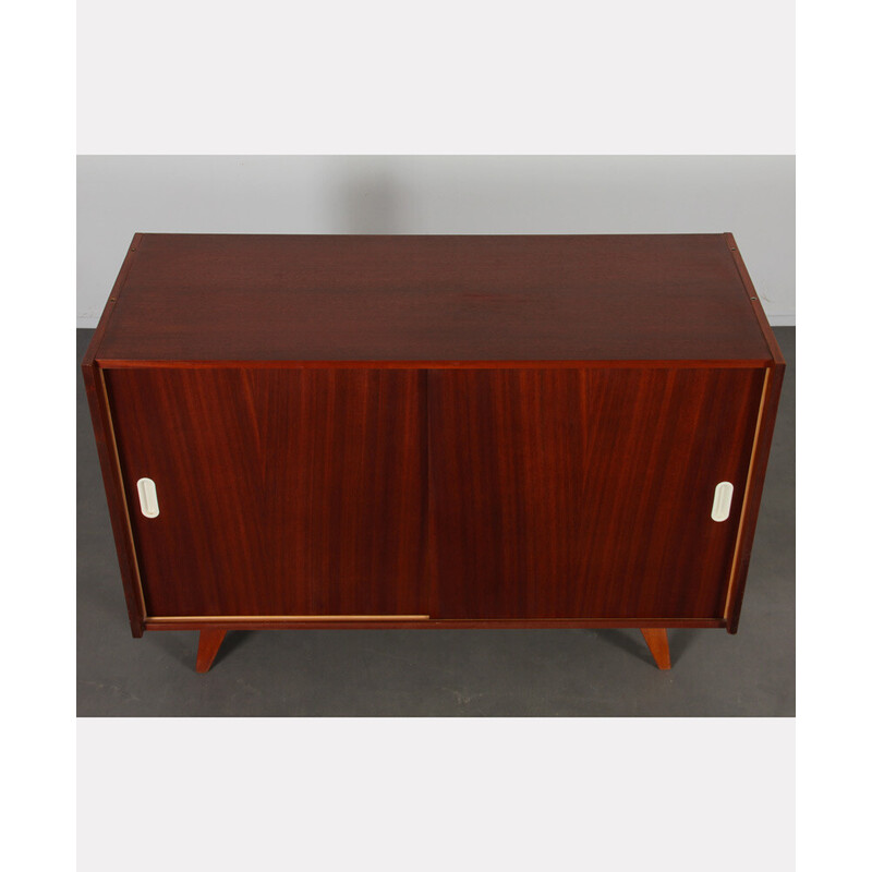 Vintage mahogany veneer chest of drawers model U-452 by Jiri Jiroutek for Interier Praha, 1960