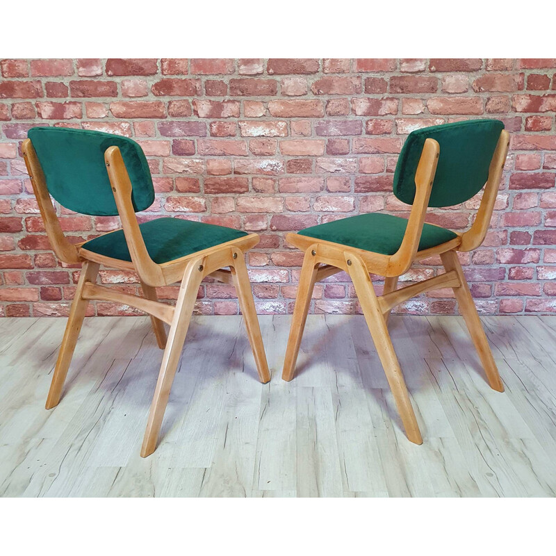 Vintage Bumerang stoel type 299, Polen 1960