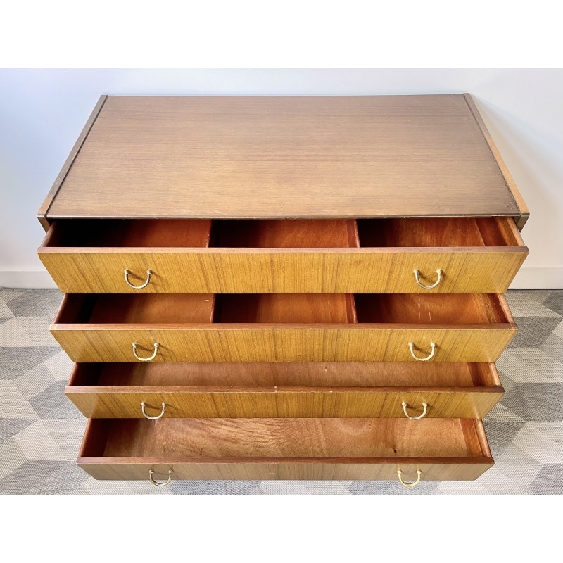 Vintage chest of bedroom drawers by G Plan, 1950-1960s