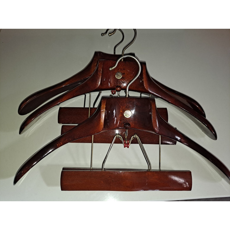 Set of 3 vintage Fr hangers by Ico Parisi, 1960s