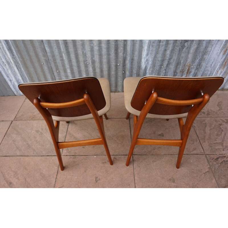 Set of 2 Mid Century Chairs by Arne Hovmand Olsen - 1960s