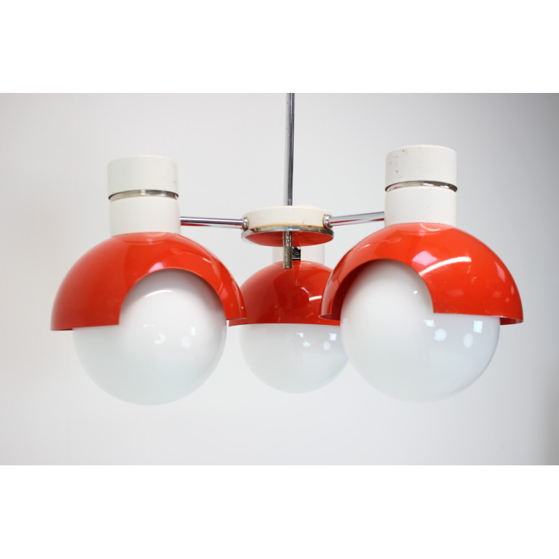Space Age chandelier by Napako, 1970s