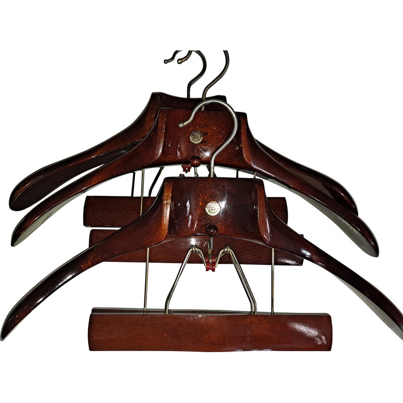 Set of 3 vintage Fr hangers by Ico Parisi, 1960s