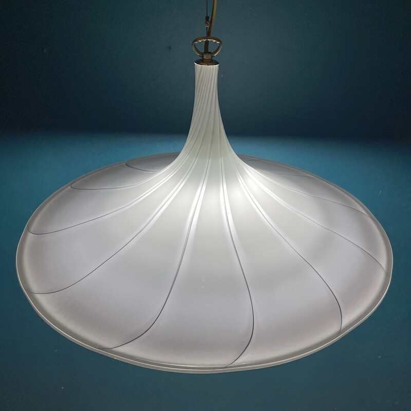 Vintage Murano glass pendant lamp, Italy 1970s