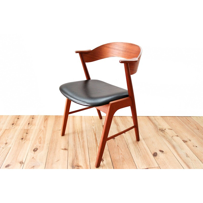 Chaise en teck designer ’Kai Kristiansen’ 1960s