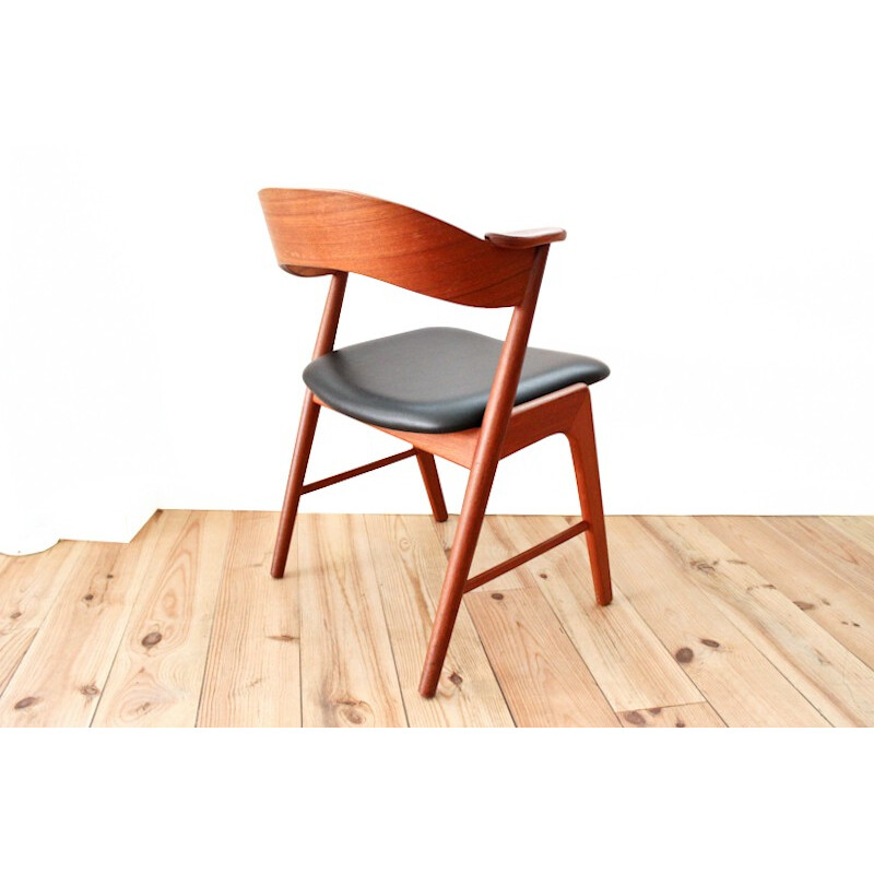 Chaise en teck designer ’Kai Kristiansen’ 1960s