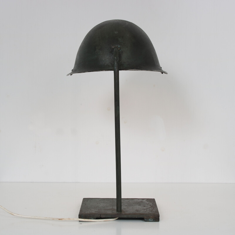 Lampe de table vintage Pop Art "helmet", 1970