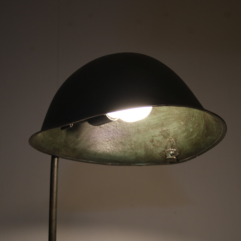 Lampada da tavolo vintage Pop Art "helmet", anni '70