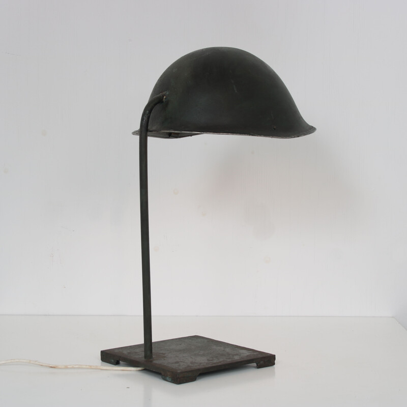 Lampe de table vintage Pop Art "helmet", 1970