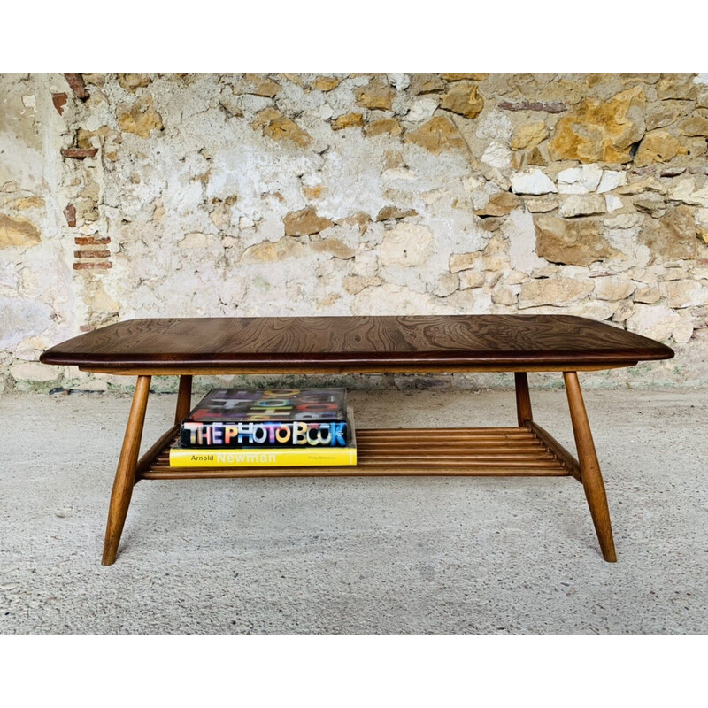 Mesa de centro vintage de Lucian Ercolani para Ercol, 1960