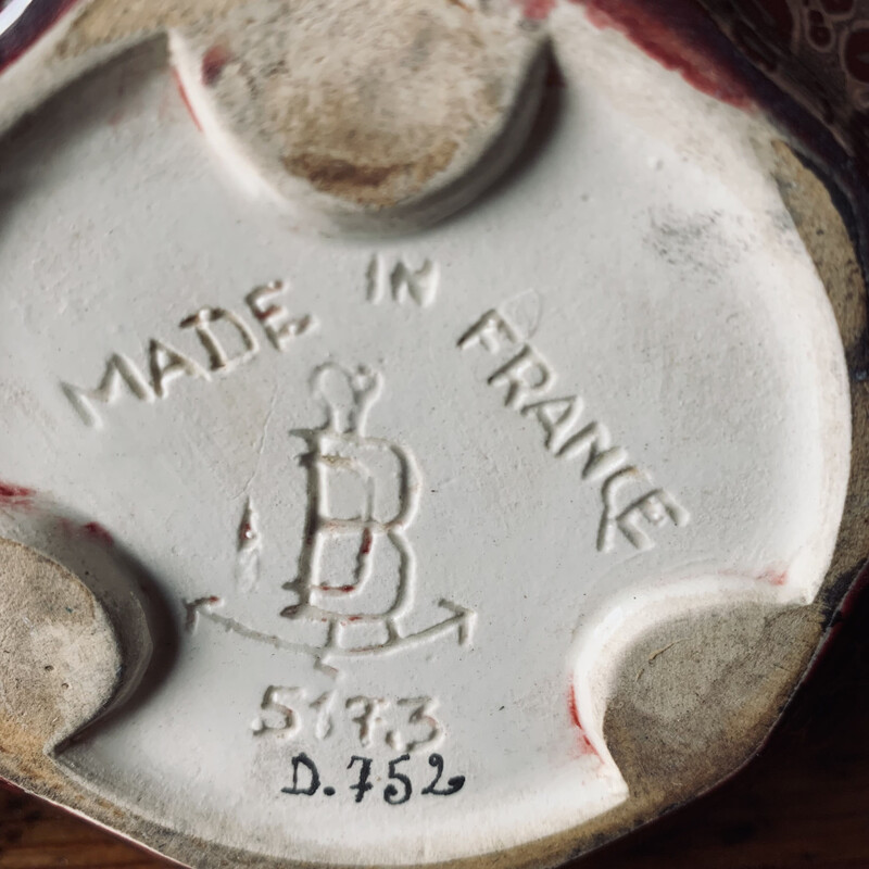 Coppia di vasi vintage di Fives Lille