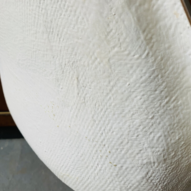 Witte glasvezel tulp fauteuil