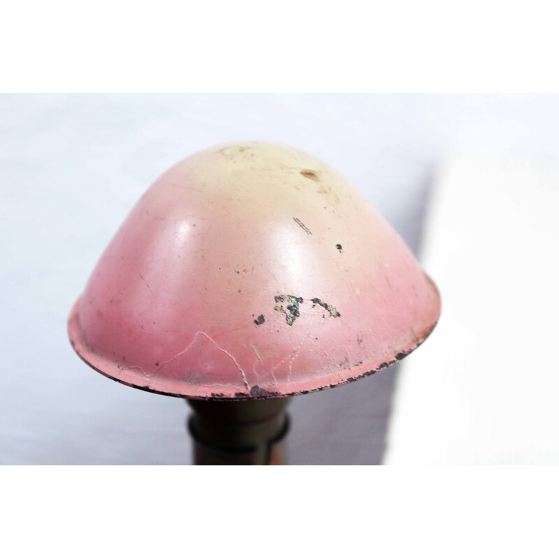 Vintage mushroom lamp on clip, 1960-1970