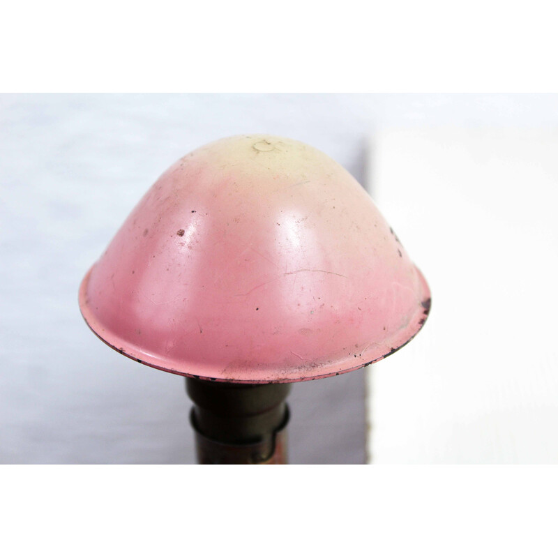 Vintage mushroom lamp on clip, 1960-1970