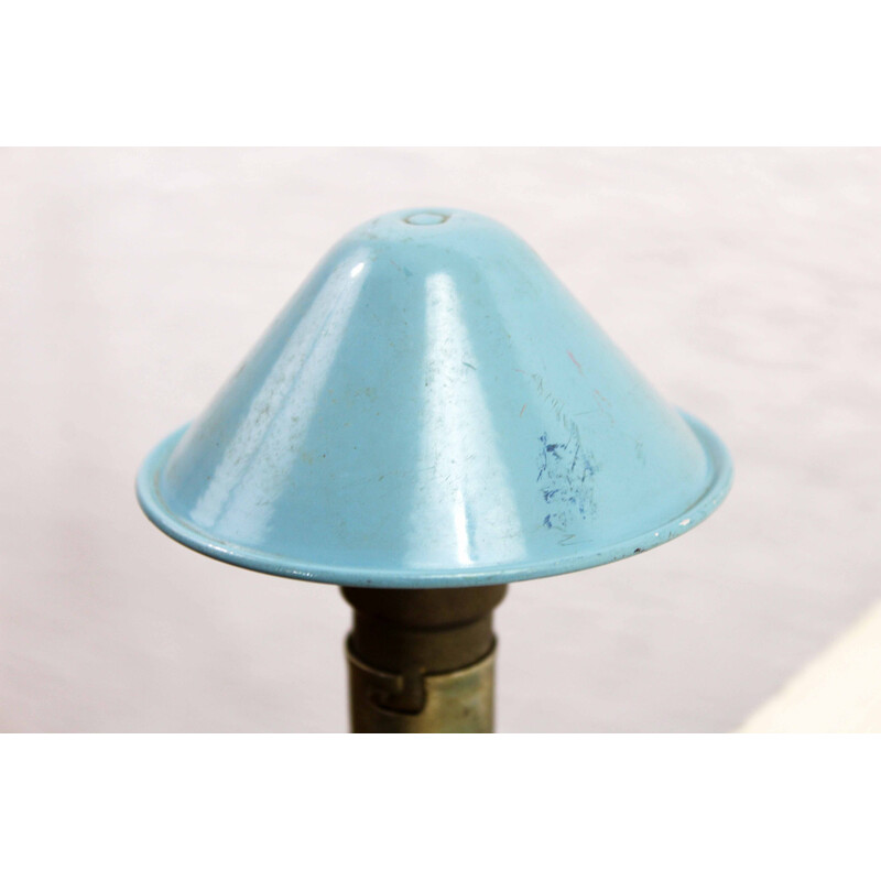 Vintage mushroom lamp on clip, 1960