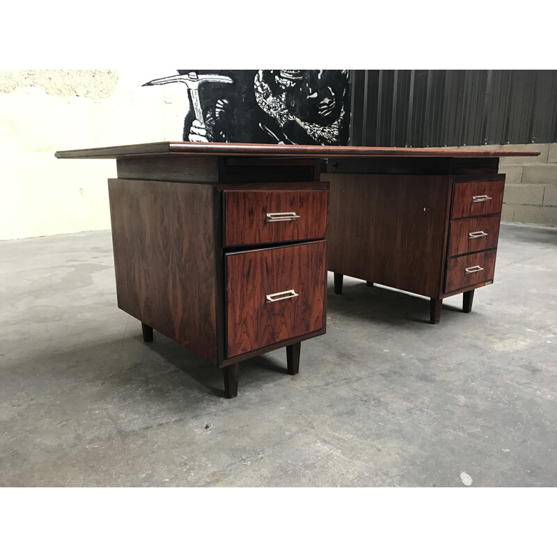 Rosewood office desk - 1950s