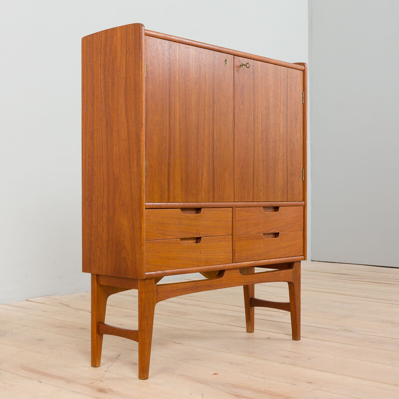 Vintage Danish teak dresser cabinet, 1960s