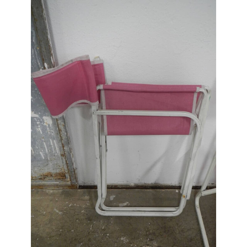 Conjunto de 3 cadeiras dobráveis de jardim vintage de Lerolin Thiene