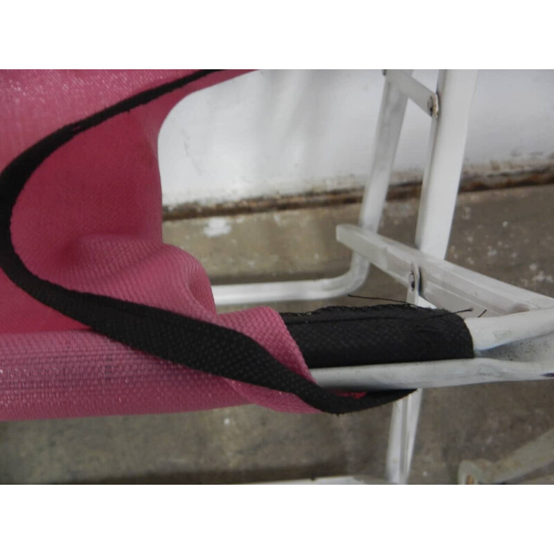 Pareja de sillas plegables de jardín vintage de Lerolin Thiene