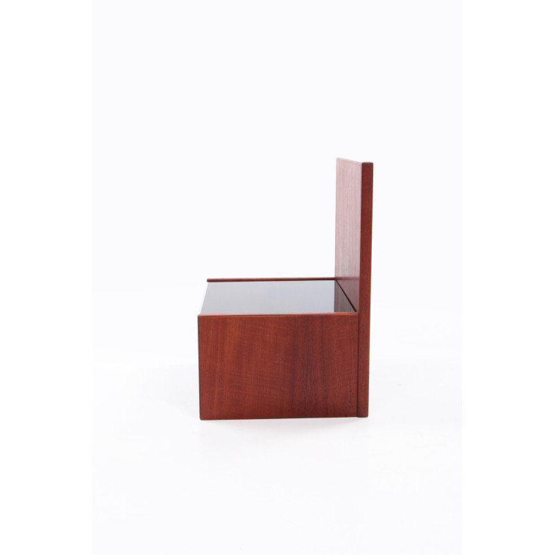 Vintage teak night stand by Hans J.Wegner for Getama, 1960