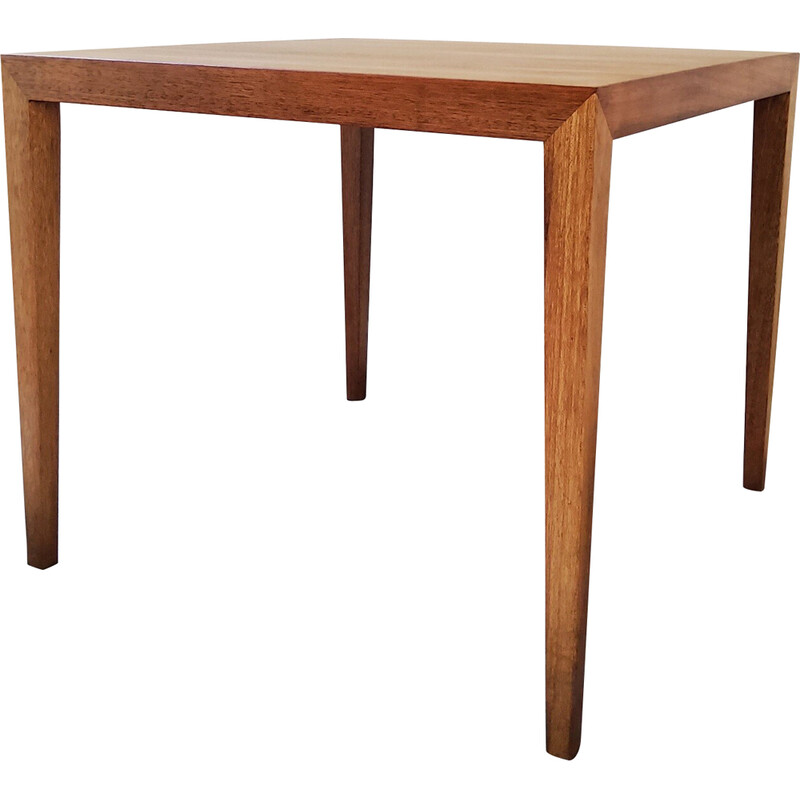 Tavolino vintage in teak di Severin Hansen per Haslev Møbelfabrik, 1960