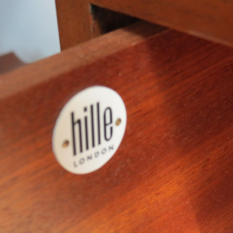 Vintage mahogany chest of drawers by Robin Day for Hille, 1950s