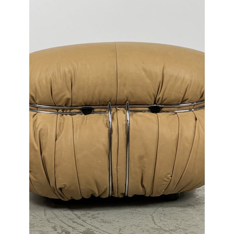 Sillón vintage Soriana de Afra y Tobia Scarpa para Cassina, 1969