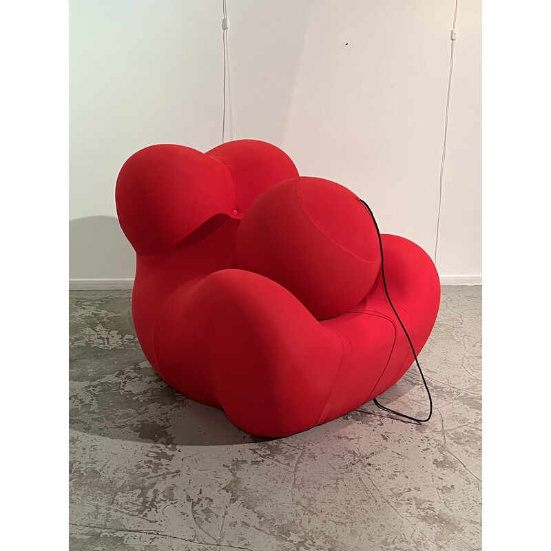 Sillón y reposapiés Vintage Up 5/6 "La Mamma" de Gaetano Pesce para B & B Italia, 2000