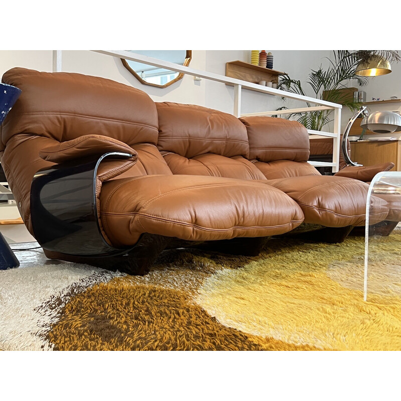 Canapé vintage "Marsala" par Michel Ducaroy pour Ligne Roset, 1971