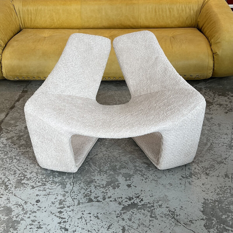 Fauteuil vintage Zen par Kwok Hoi Chan pour Maison Steiner, 2003