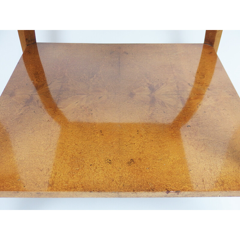 Tavolo con piedistallo Art Déco vintage di André Arbus, 1930