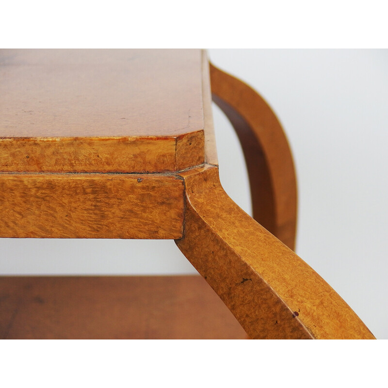 Vintage Art Deco pedestal table by André Arbus, 1930