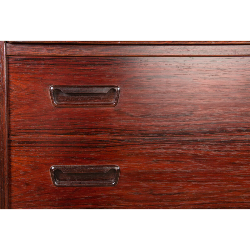 Vintage Danish rosewood secretary by Arne Wahl Iversen for Vinde Mobelfabirk, 1960