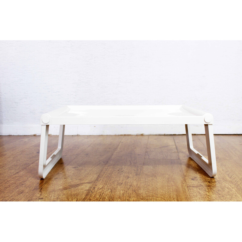 Vintage folding side table by Luigi Massoni for Guzzini