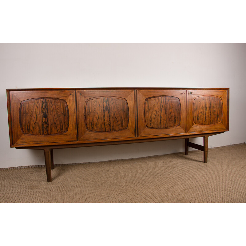 Credenza scandinava vintage in palissandro di Rio di Alf Aarseth per Gustav Bahus, Norvegia 1960