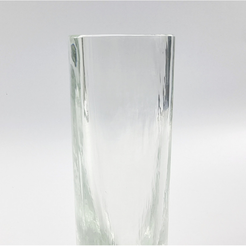 Vase vintage en verre de Murano par Alfredo Barbini, Italie 1970