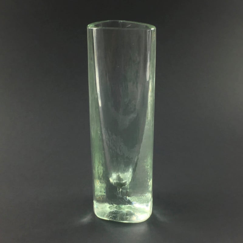 Vase vintage en verre de Murano par Alfredo Barbini, Italie 1970