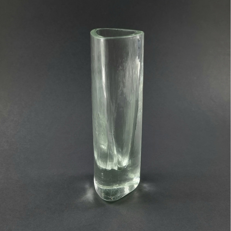 Vase aus Muranoglas von Alfredo Barbini, Italien 1970er Jahre