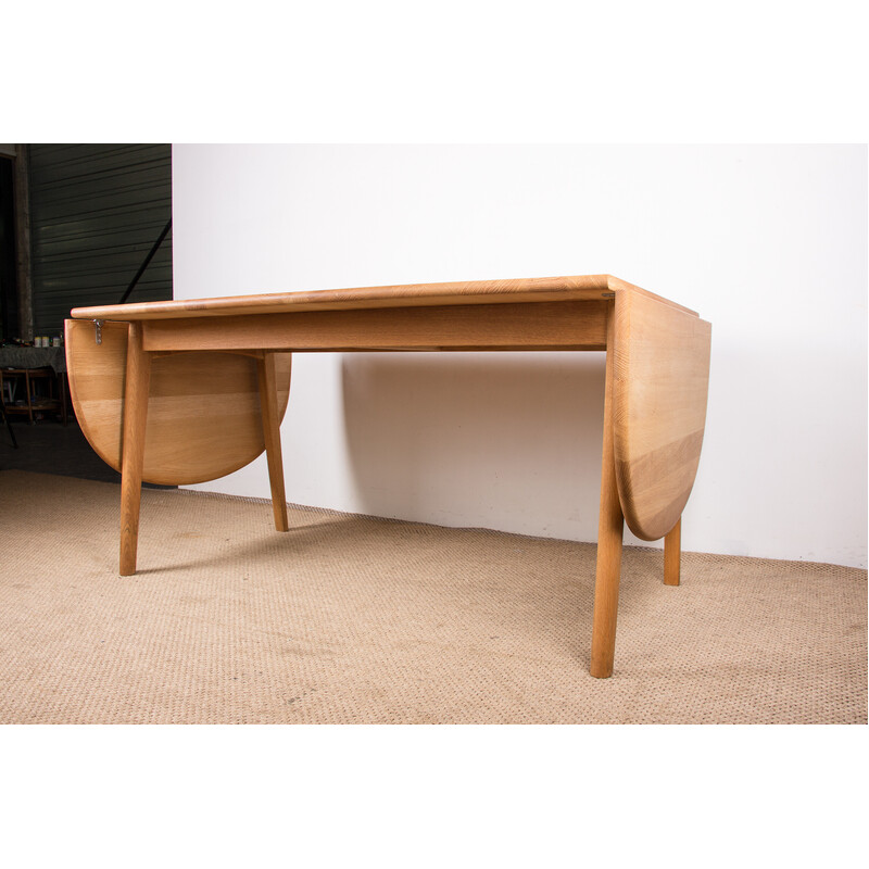 Deense vintage uitschuifbare tafel model Ch006 van Hans Wegner voor Carl Hansen, 2010