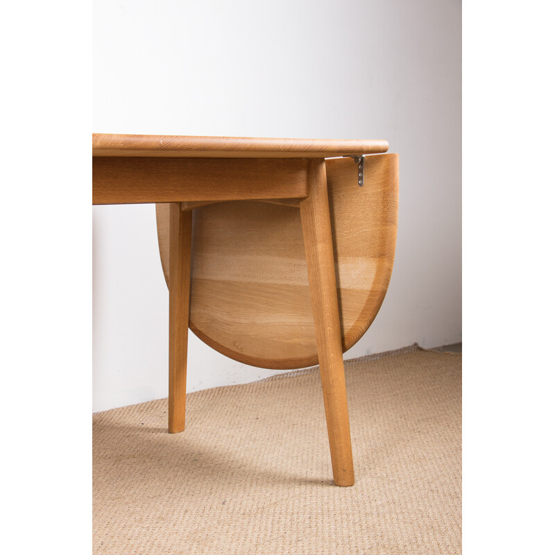Vintage Danish extensible table model Ch006 by Hans Wegner for Carl Hansen, 2010