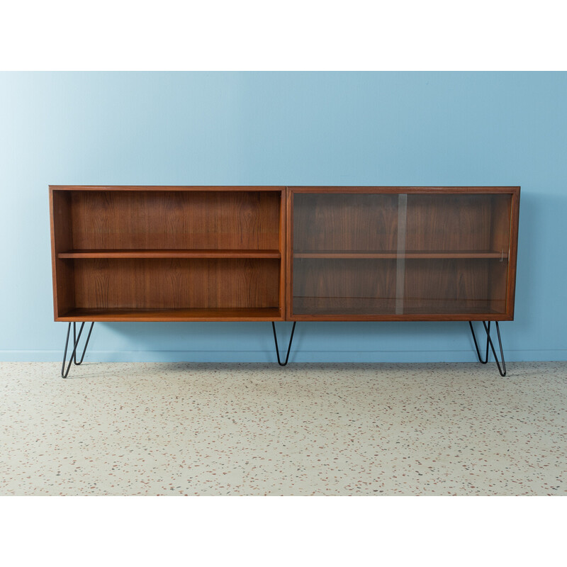 Vintage teak display cabinet by Søborg Møbler, 1960s