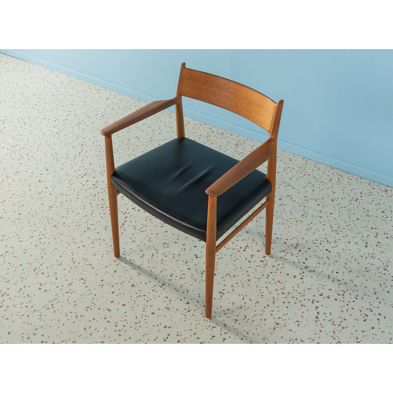 Vintage teak armchair 418 A by Arne Vodder for Sibast, 1960s