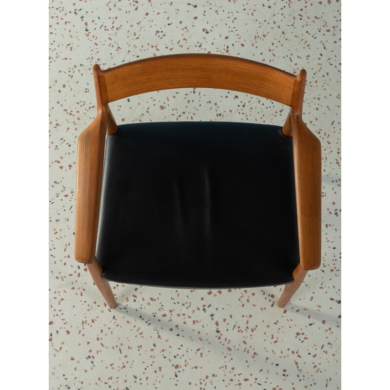 Vintage teak armchair 418 A by Arne Vodder for Sibast, 1960s