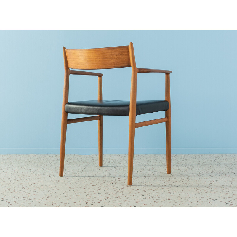 Vintage teak armchair 418 A by Arne Vodder for Sibast, 1960s