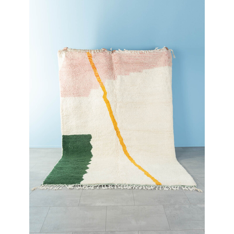 Vintage Abstraction II wollen berber tapijt