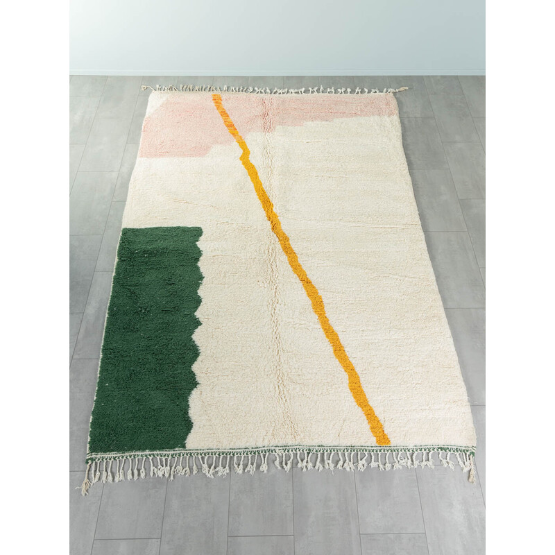 Vintage Abstraction II wollen berber tapijt