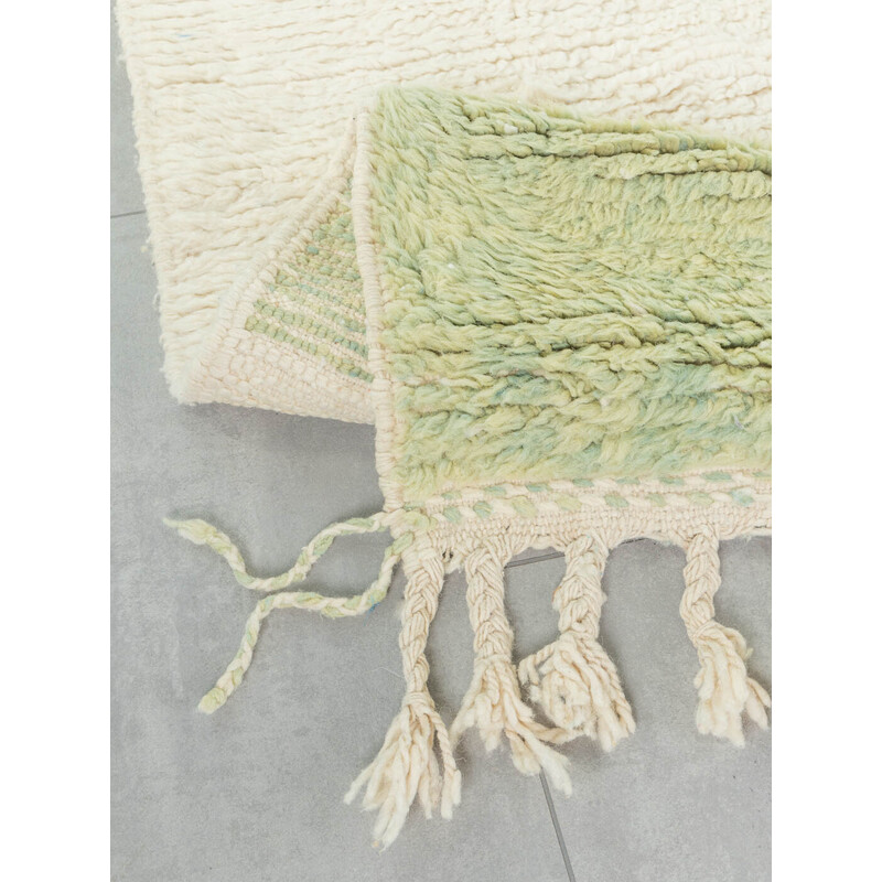 Vintage Abstract Beni III wool berber rug